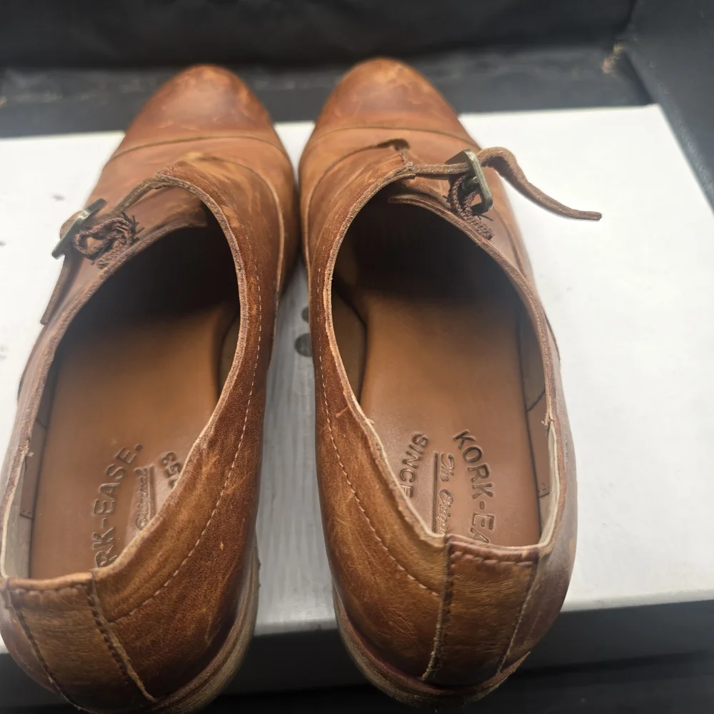 Kork-Ease Tan Leather‎ Oxfords